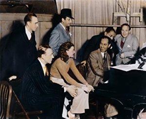 Fred AStaire, Ginger Rogers and George Gershwin