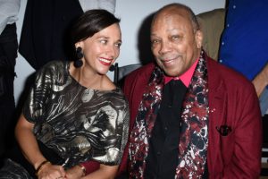 Rashida and Quincy Jones